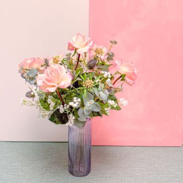 Bouquet de roses personnalisé - Demande de la cliente Hanan