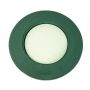 OASIS Mousse à piquer humide en forme d'anneau pour un socle DEVANY, fleurs de deuil, support en bois Bioline, vert, 4,5cm, Ø37 cm