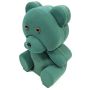 OASIS Mousse à piquer humide Ours en peluche 3D ZAMARA, support en bois Bioline, vert, 40x28x18cm