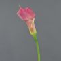 Fleur artificielle Calla TERESA, rose-jaune, 70cm, 10x18cm