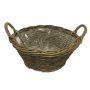 Corbeille en rotin ASIA, brun, 18cm, Ø43cm