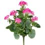 Fleur artificielle Géranium DOLKREN, piquet, crossdoor, rose fuchsia, 40cm