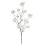 Branche décorative Cerisier du Japon VORLUN avec des fleurs, blanc, 130cm