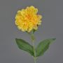 Fleur décorative Dahlia FLEMOR, jaune, 55cm