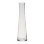 Vase à fleurs étroit SYRMA en verre, transparent, 30cm, Ø8cm