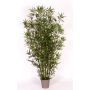 Bambou artificiel HILDEMARA, tiges de bambou naturelles, crossdoor, 200cm - Made in Italy