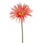Fleur artificielle Gerbera FELISY, saumon, 65cm