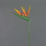 Fleur décorative oiseau de paradis ALLISSA, orange-violet, 90cm, 17x24cm
