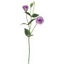 Branche de lisianthus artificielle RINARA, lilas, 65cm