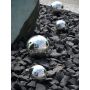 Boule de Noël TEODORA, argent brillant, Ø30cm
