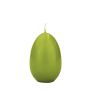 Bougie œuf de Pâques LEONITA, vert, 9cm, 6cm, 16h - Made in Germany
