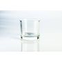 Photophore / porte-bougie JOHN AIR, transparent, 8cm, Ø 9cm