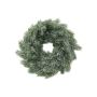 Couronne de sapin artificielle MILTON, neige, blanc, Ø45cm