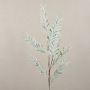 Fausse branche de cyprès ZHARANTE, enneigée, vert, 75cm