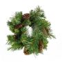 Couronne de sapin décorative ALFRED, crossdoor, diff. inflammable, Ø30cm