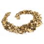 Ensemble d'écorches de fruits en coton CANDY, beige-marron, 4 cm, Ø 6 cm