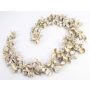 Ensemble d'écorches de fruits en coton CANDY, blanchis, 4 cm, Ø 6 cm