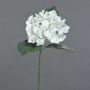 Fausse fleur Hortensia GUNILLA, collection écologique, blanc-lilas, 60cm, Ø12cm