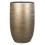 Vase en céramique AGAPE avec veinure, or, 50cm, Ø32cm