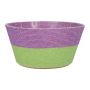 Corbeille à fleurs NERIONKO DUO, violet-vert, 10cm, Ø19cm