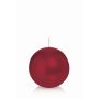 Bougie ronde MAEVA, bordeaux, Ø8cm, 25h - Made in Germany