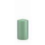 Bougie votive / bougie cylindrique MAEVA, vert, 13cm, Ø7cm, 52h - Made in Germany