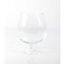 Vase boule sur pied / Grand verre à brandy LIAM, transparent, 20cm, Ø15cm