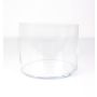 Vase cylindrique / Photophore en verre SANSA EARTH, transparent, 15cm, Ø18,5cm