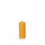 Bougie en cire d'abeille BABETTE, jaune-naturel, 12cm, Ø5cm, 36h - Made in Germany