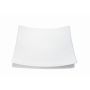 Support pour bougie NOELYA en céramique, blanc, 16x16cm