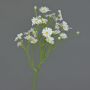 Pâquerette artificielle BELINA, blanc, 30cm, Ø1cm