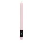 Bougie chandelle AURORA, rose clair, 27cm, Ø2,2cm, 10h - Made in Germany