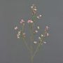 Fleur de cire artificielle NIANG, rose-rose, 80cm, Ø2-3cm