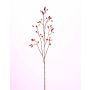 Branche décorative d'églantier EDITH avec fruits, rouge, 110cm