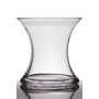 Vase à fleurs en verre LIZ, sablier/rond, transparent, 15cm, Ø15cm