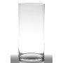 Vase à poser au sol en verre SANYA EARTH, cylindre/rond, transparent, 40cm, Ø19cm