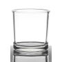 Pot de fleurs en verre JOHN EARTH, transparent, 14cm, Ø14cm