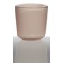 Porte-bougie NICK, cylindre/rond, rose clair, 7,5cm, Ø7,5cm