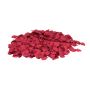 Pétales de roses artificielles MEGGIE, 500 pièces, rouge, 4x4cm