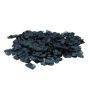 Pétales de roses artificielles MEGGIE, 500 pièces, noir, 4x4cm