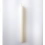 Bougie chandelle / bougie de table CHARLOTTE, crème, 18,5cm, Ø2,1cm, 6,5h - Made in Germany