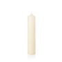 Bougie cierge / Bougie d'église FRANZISKA, ivoire, 50cm, Ø10cm, 414h - Made in Germany