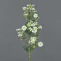 Fleur de camomille artificielle FEMKE, blanc, 60cm, Ø1,5-2cm