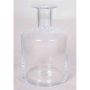 Bouteille en verre JUNELA, cylindre/rond, transparent, 28cm, Ø10cm/Ø17cm