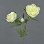 Fausse fleur Pivoine MISTI, crème, 70cm