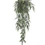 Buisson artificiel d'eucalyptus ZELINDA à planter, vert, 75cm