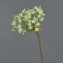 Fleur artificielle Allium BRAIS, blanc, 90cm