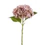 Fleur en tissu Hortensia EGIA, rose, 50cm