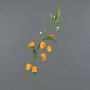Fleur artificielle Sandersonia aurantiaca MASARU, orange-jaune, 95cm