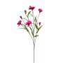 Fleur artificielle œillet KANO, rose, 70cm